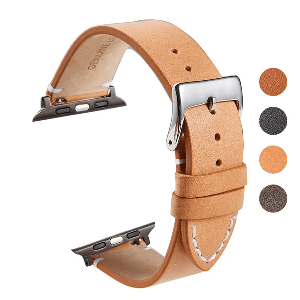 Genuine Leather Apple Watch Strap Ultra Band Cowhide | Pejayz
