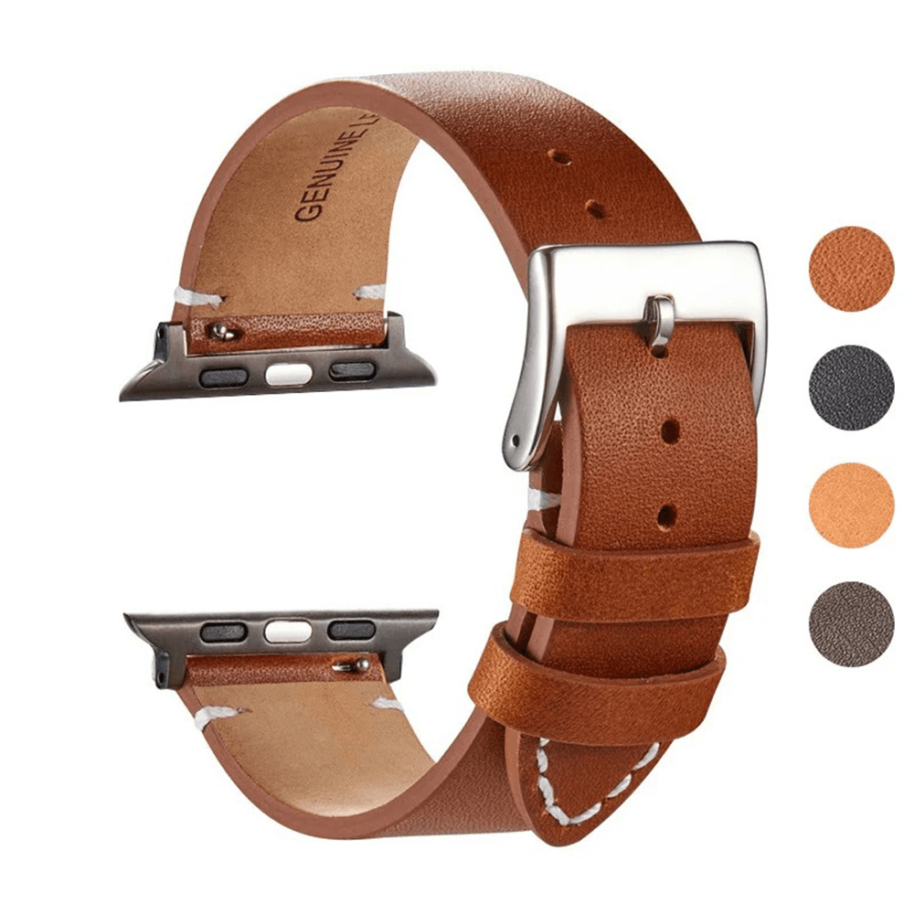 Genuine Leather Apple Watch Strap Ultra Band Cowhide | Pejayz