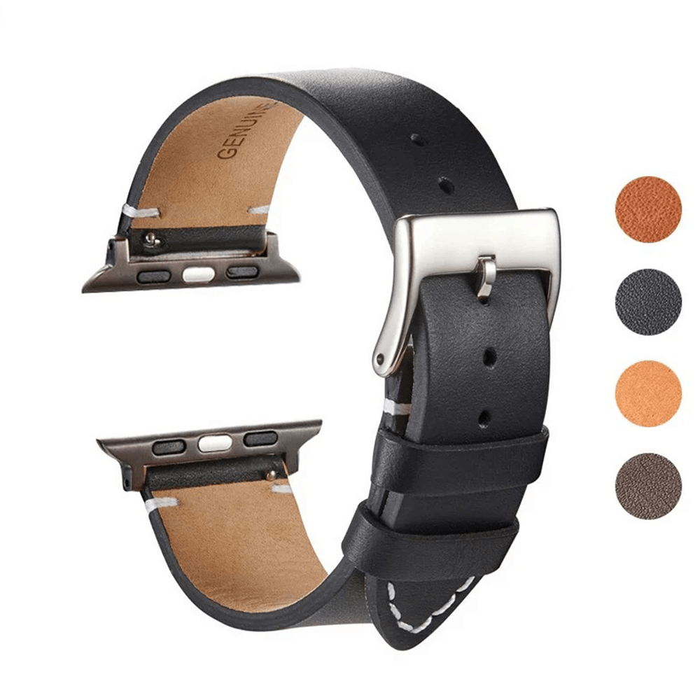Genuine Leather Apple Watch Strap Ultra Band Cowhide | Pejayz