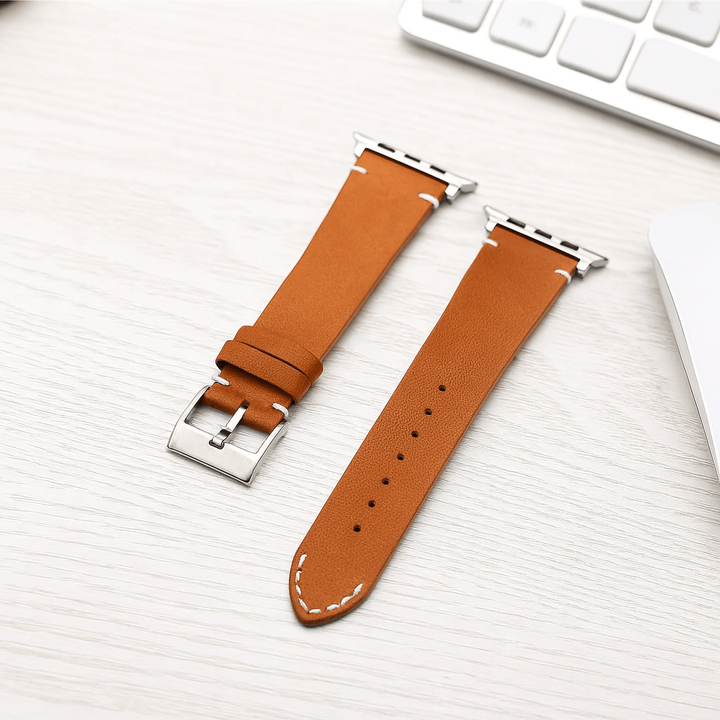 Genuine Leather Apple Watch Strap Ultra Band Cowhide | Pejayz