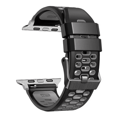 Breathable Sports Silicone Strap For Apple Watch 7 8 9 