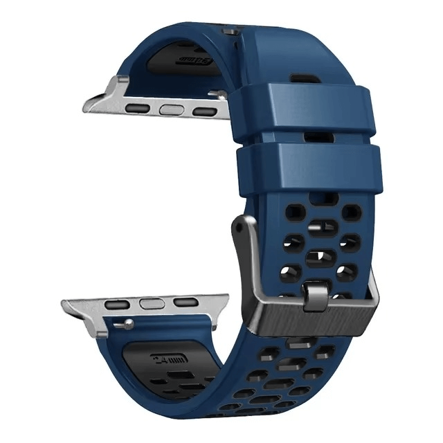 Breathable Sports Silicone Strap For Apple Watch 7 8 9 