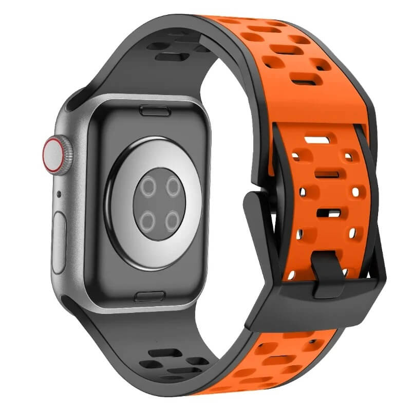 Breathable Sports Silicone Strap For Apple Watch Ultra 2
