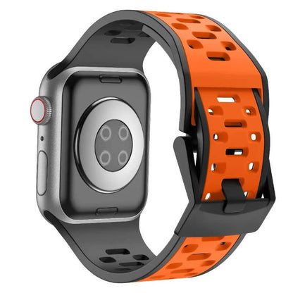 Breathable Sports Silicone Strap For Apple Watch Ultra 2