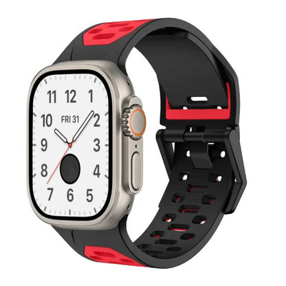 Breathable Sports Silicone Strap For Apple Watch Ultra 2