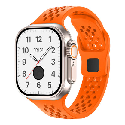 Breathable Silicone Strap For Apple Watch Ultra 2