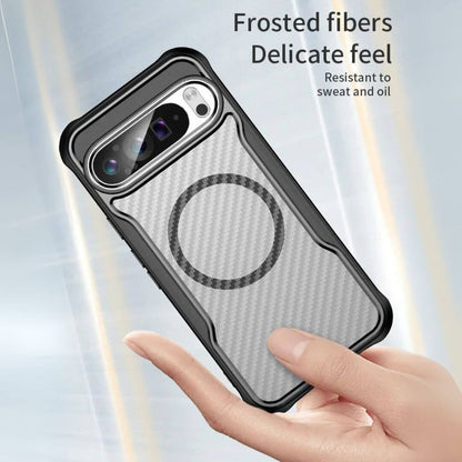 Shockproof Google Pixel 9 Pro Case Carbon Fiber Pattern – Pejayz