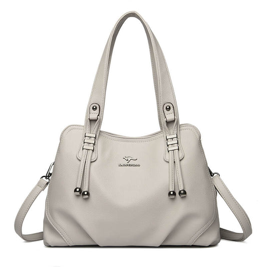 Casual Premium Leather Shoulder Handbag For Everyday Use - Pejayz