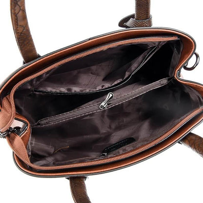 Classic Soft Leather Tote Handbags - Elegant & Spacious​