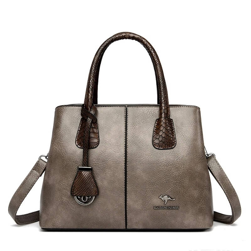 Classic Soft Leather Tote Handbags - Elegant & Spacious​