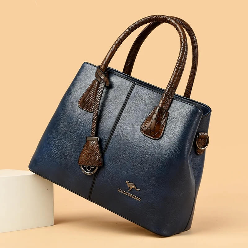 Classic Soft Leather Tote Handbags - Elegant & Spacious​
