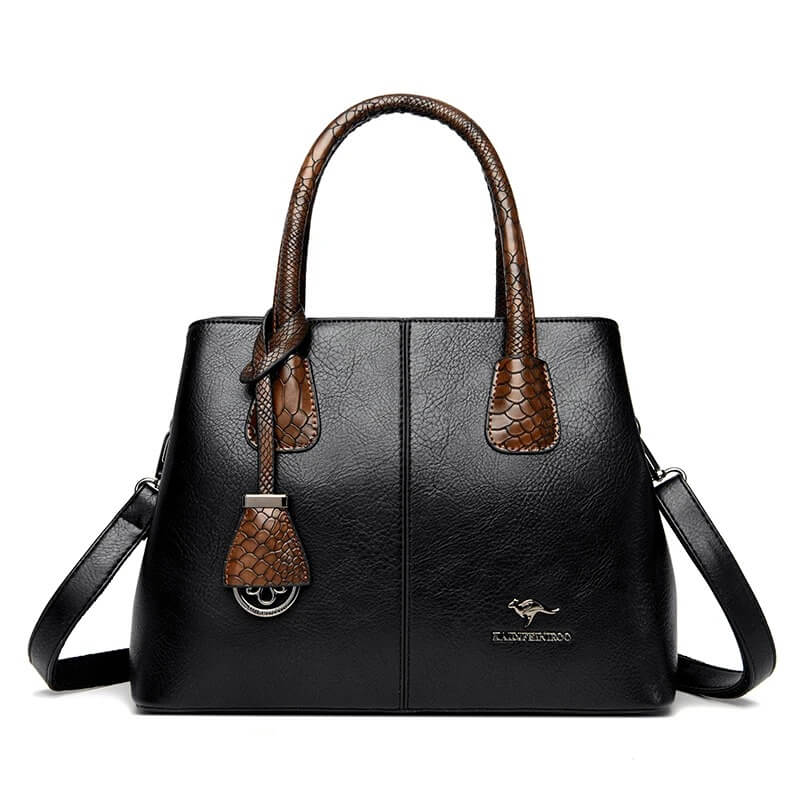 Classic Soft Leather Tote Handbags - Elegant & Spacious​