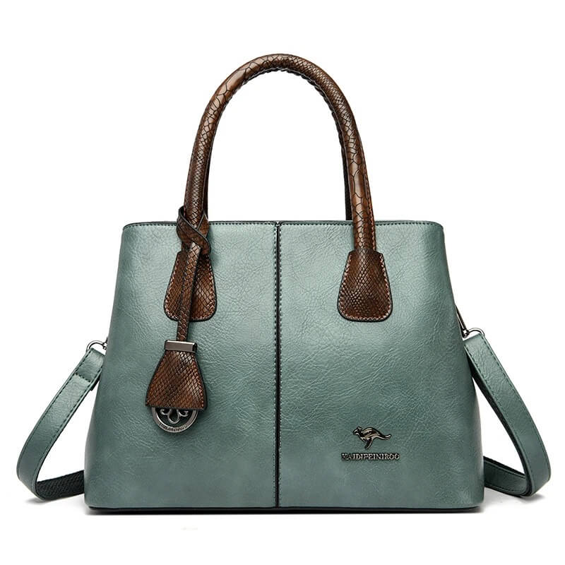 Classic Soft Leather Tote Handbags - Elegant & Spacious​