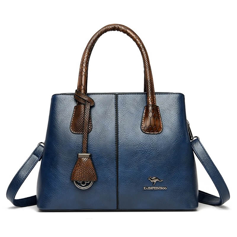 Classic Soft Leather Tote Handbags - Elegant & Spacious​