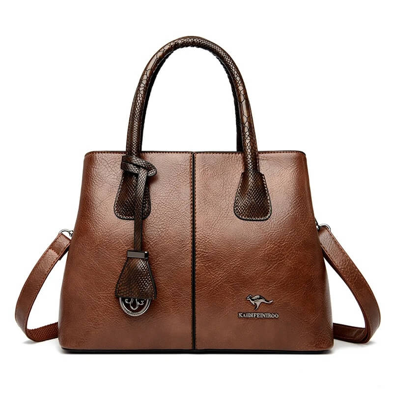 Classic Soft Leather Tote Handbags - Elegant & Spacious​