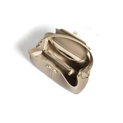 Classic Leather Top Handle Handbag