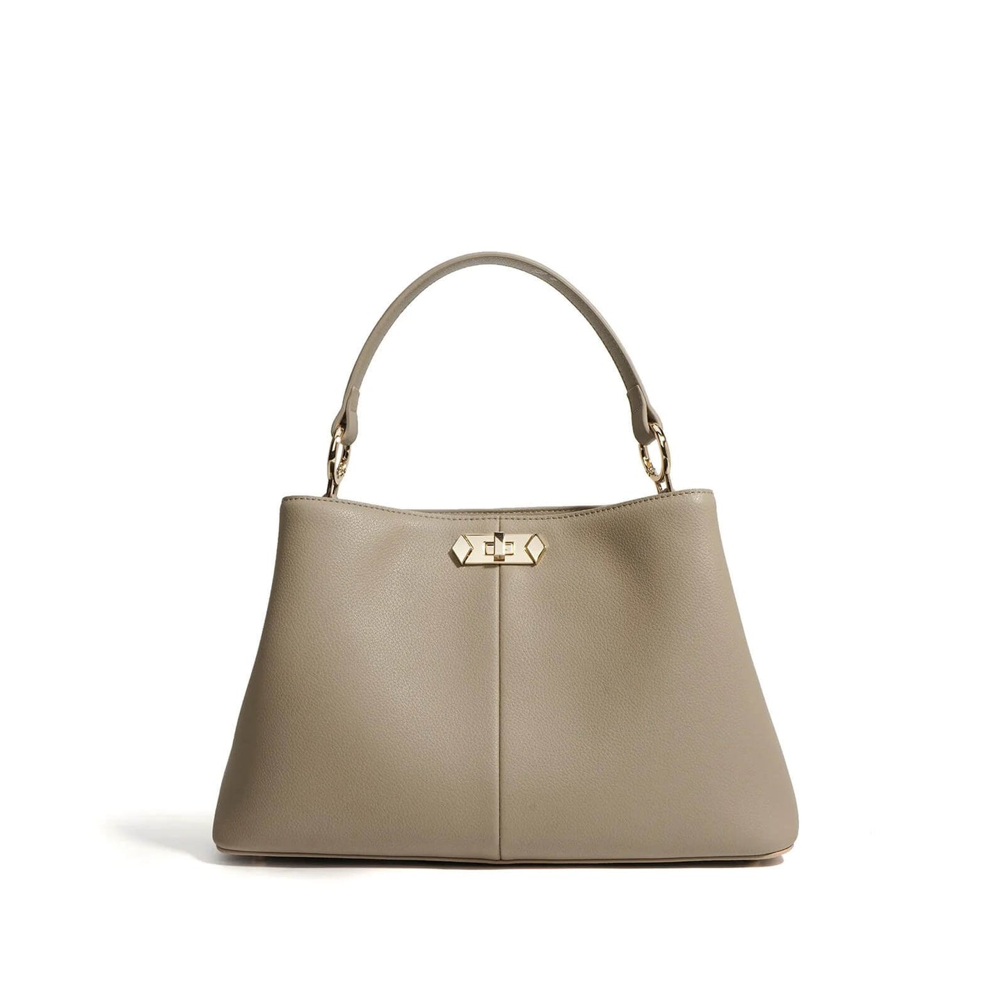 Classic Leather Top Handle Handbag