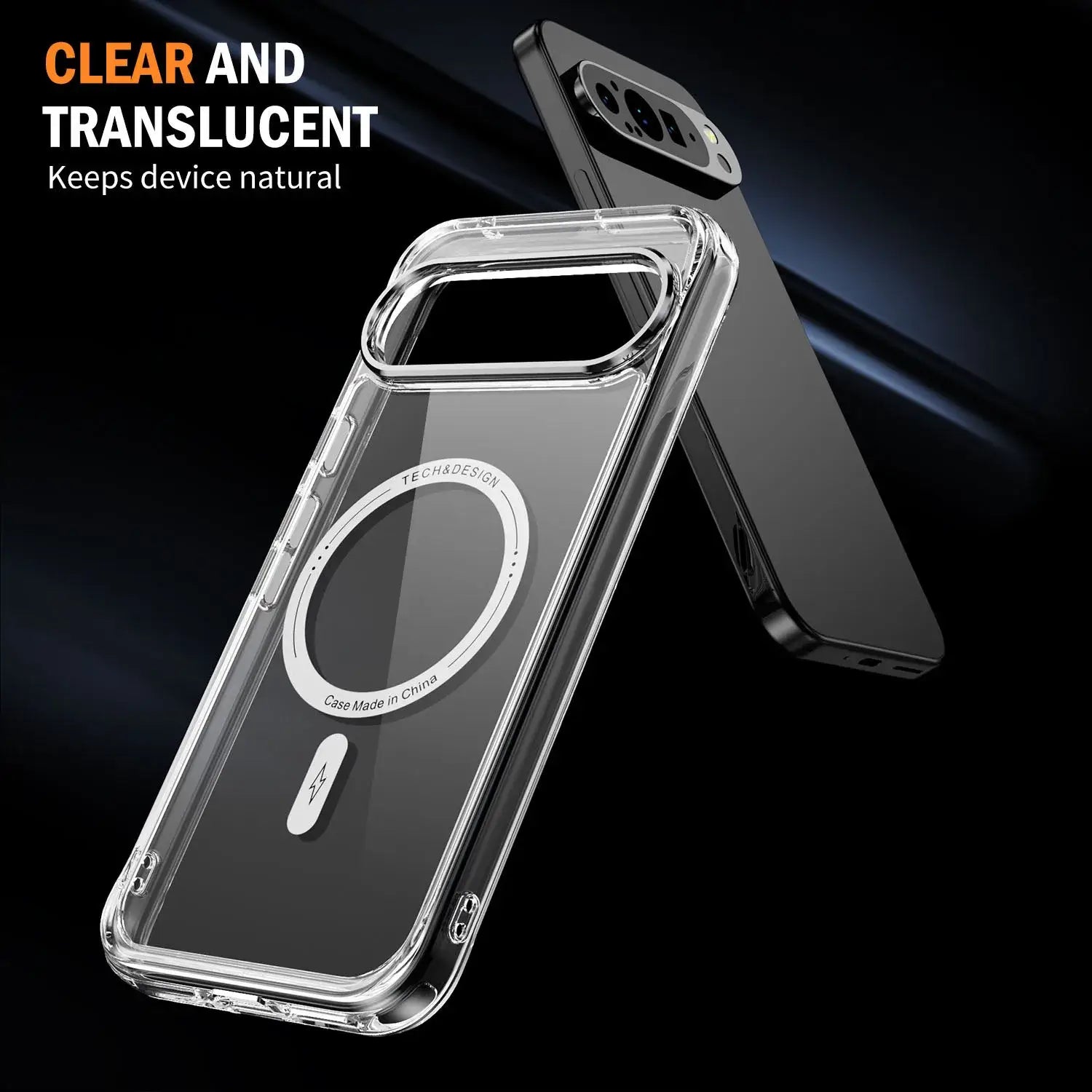 Google Pixel 9 Case Clear Protective with MagSafe – Pejayz