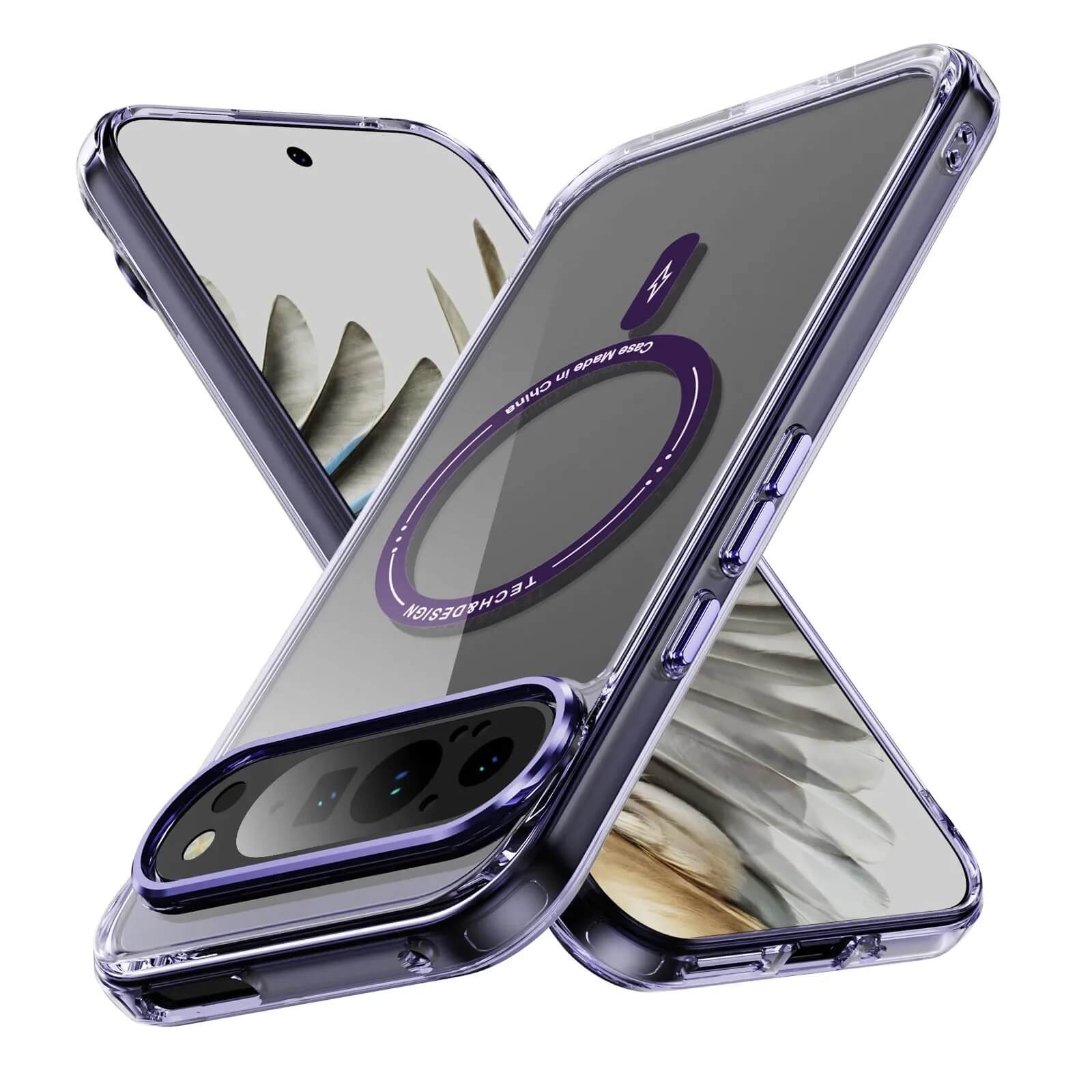 Google Pixel 9 Case Clear Protective with MagSafe – Pejayz