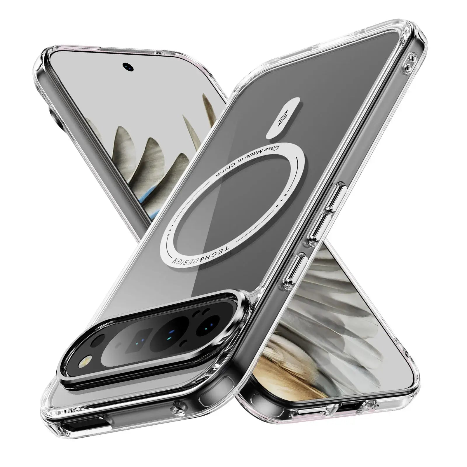 Google Pixel 9 Case Clear Protective with MagSafe – Pejayz