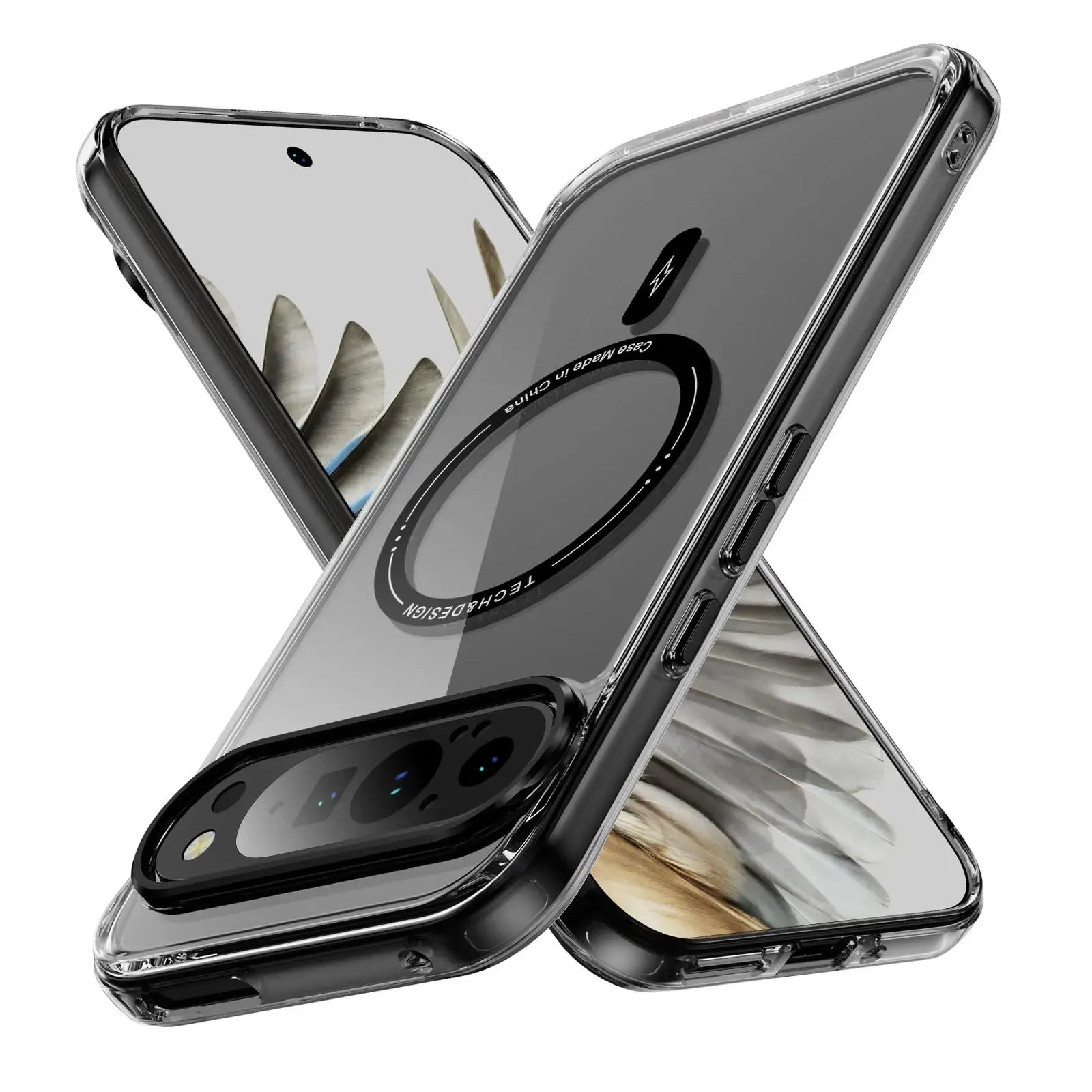 Google Pixel 9 Case Clear Protective with MagSafe – Pejayz