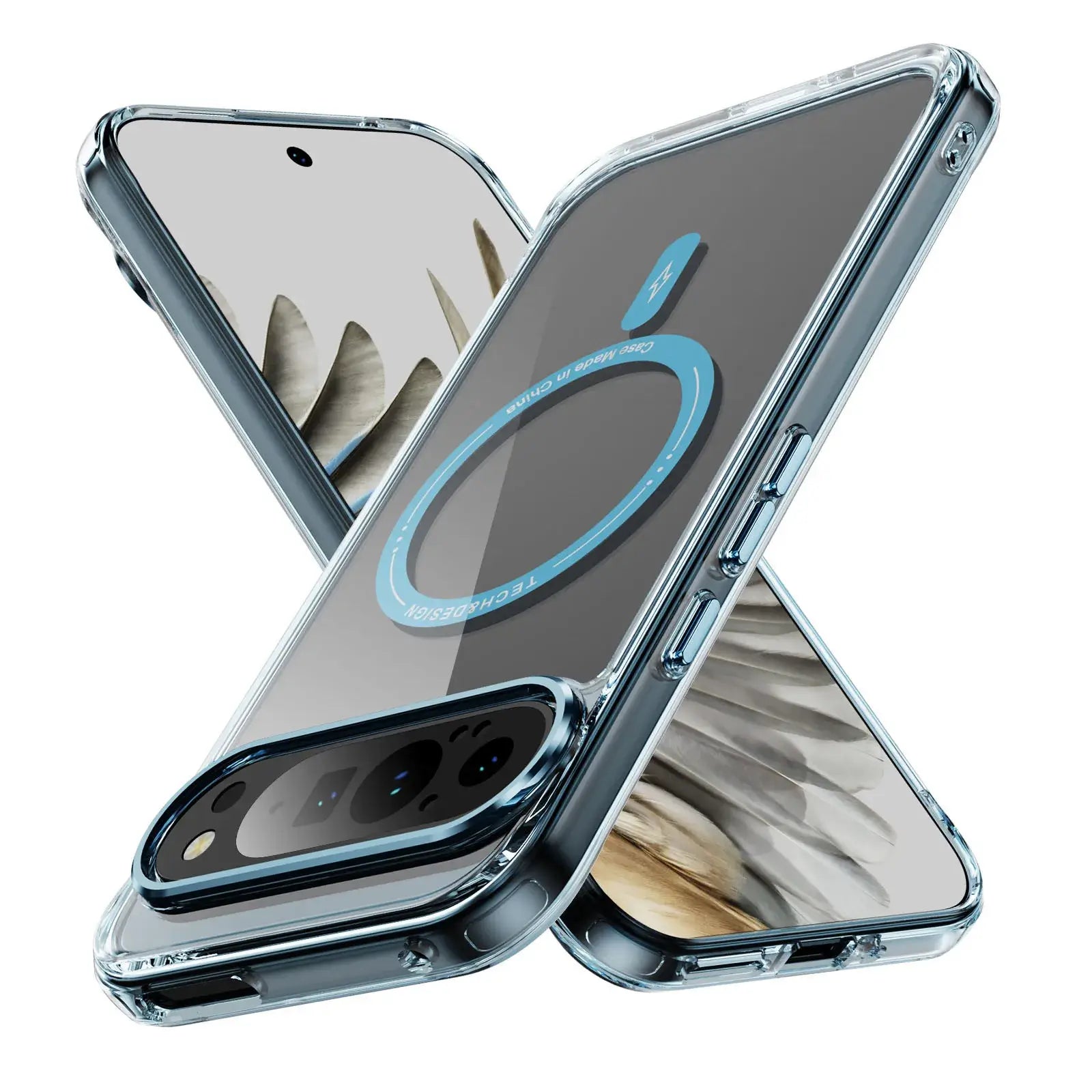 Google Pixel 9 Case Clear Protective with MagSafe – Pejayz