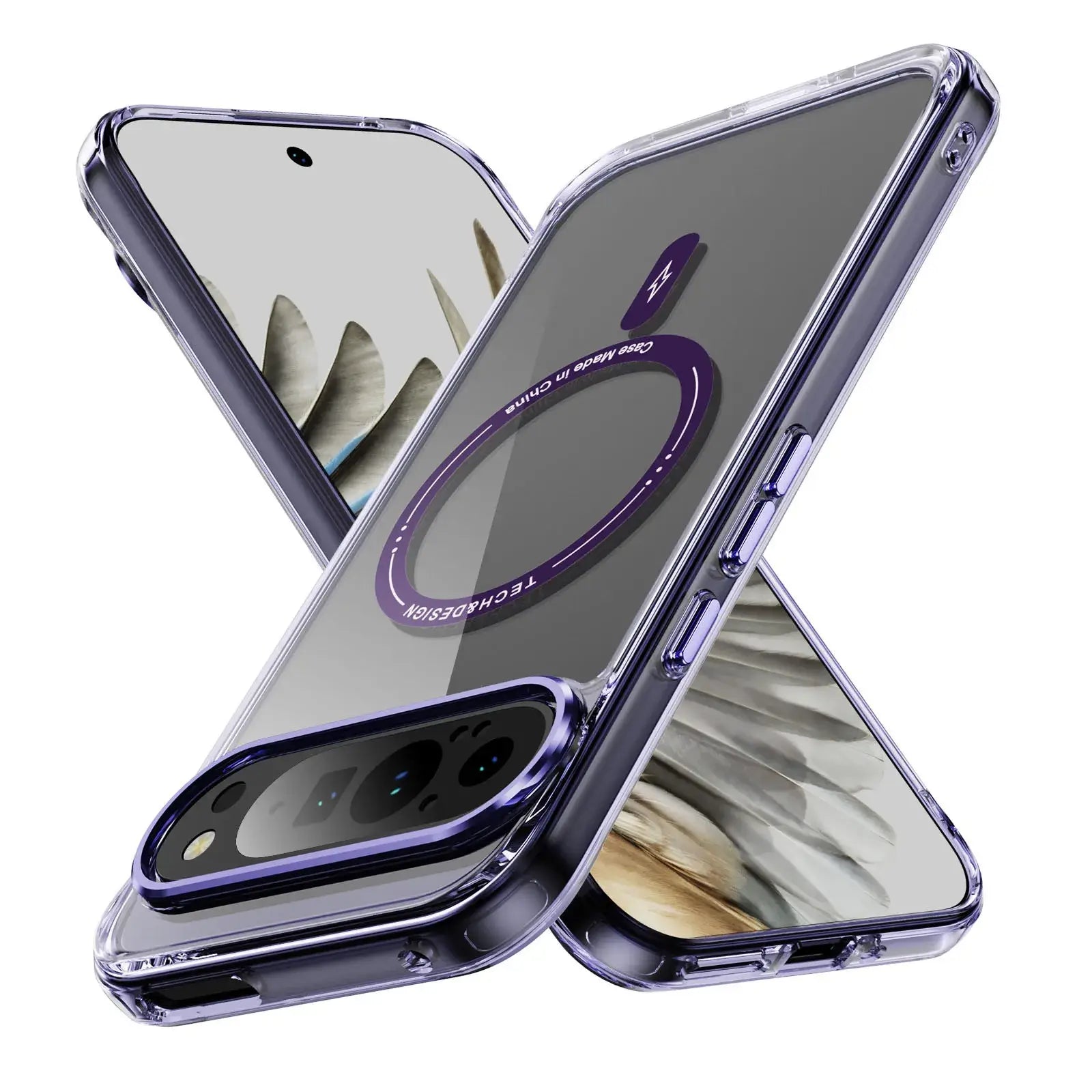 Google Pixel 9 Case Clear Protective with MagSafe – Pejayz