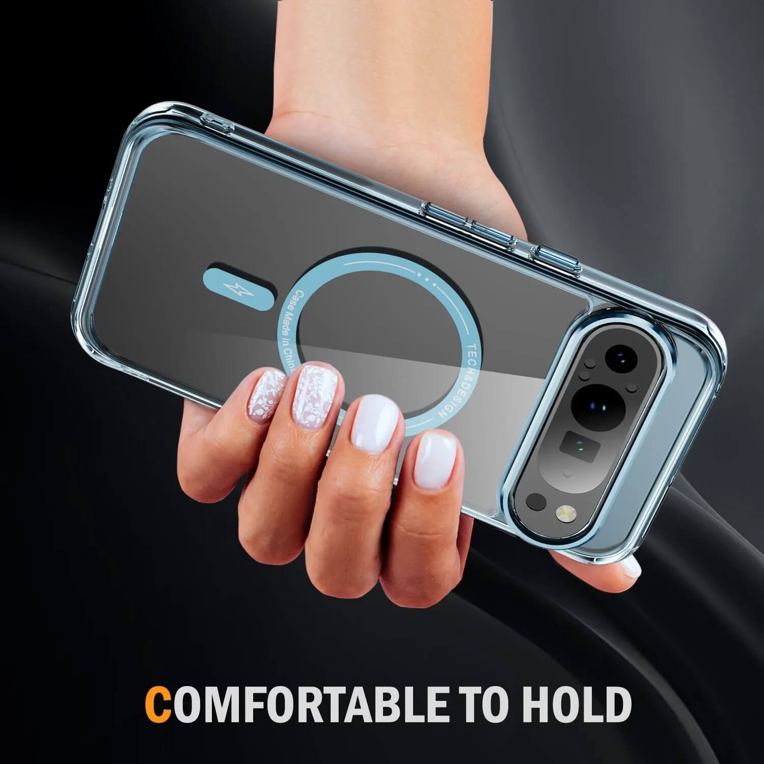Google Pixel 9 Case Clear Protective with MagSafe – Pejayz