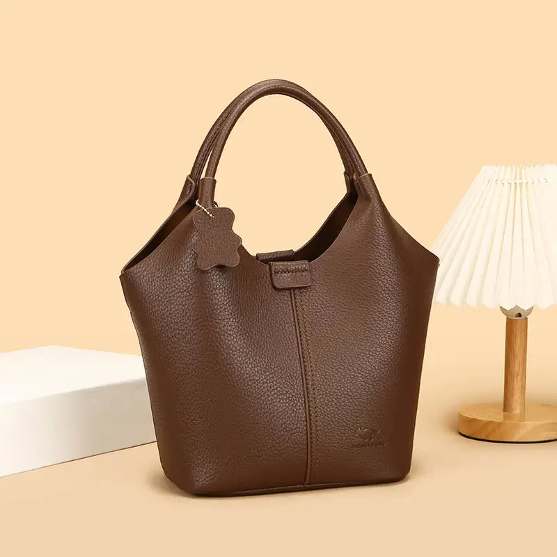 Premium Minimalist Shoulder And Crossbody Bucket Bag
