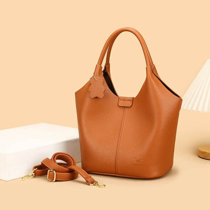 Premium Minimalist Shoulder And Crossbody Bucket Bag