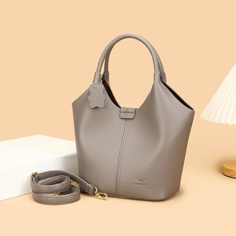 Premium Minimalist Shoulder And Crossbody Bucket Bag