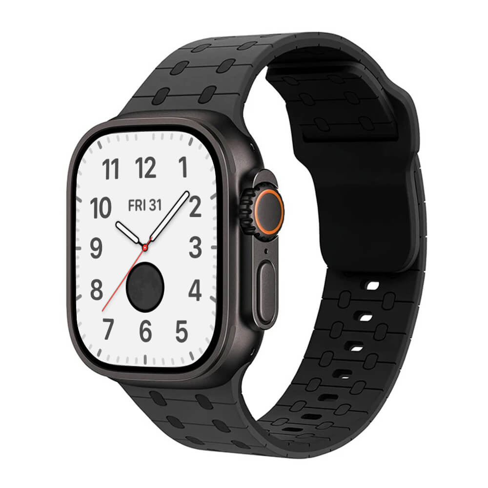 Dots Pattern Sports Silicone Strap for Apple Watch Ultra 2