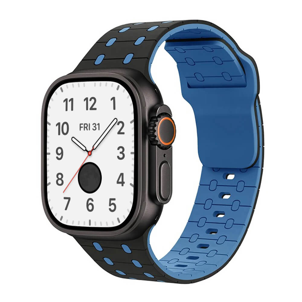 Dots Pattern Sports Silicone Strap for Apple Watch Ultra 2
