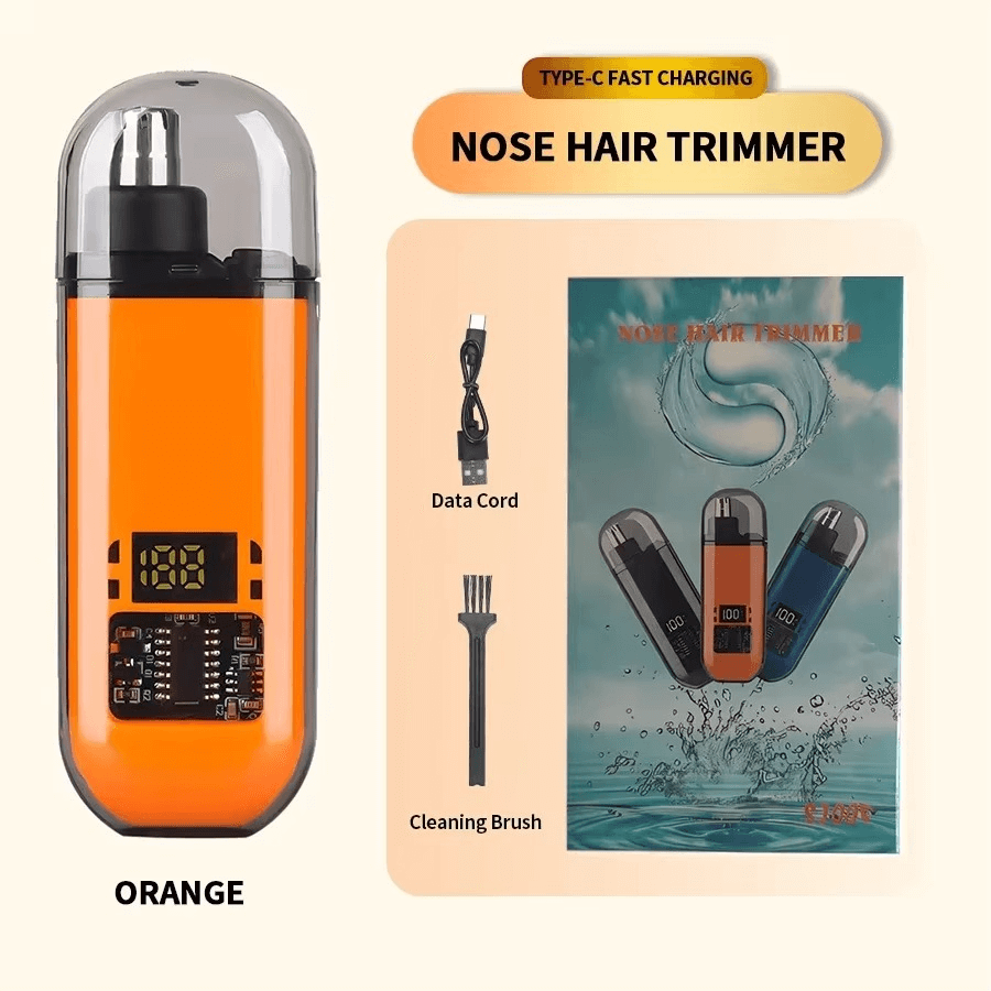 Electric Portable Ear & Nose Hair Trimmer Stainless Steel | Pejayz