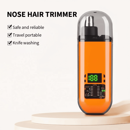 Electric Portable Ear & Nose Hair Trimmer Stainless Steel | Pejayz