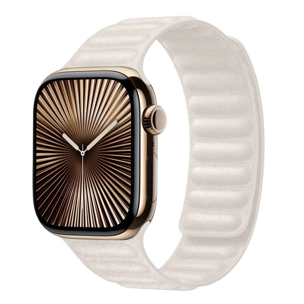 Fine Woven Fabric Magnetic Strap For Apple Watch Series 10 and Ultra