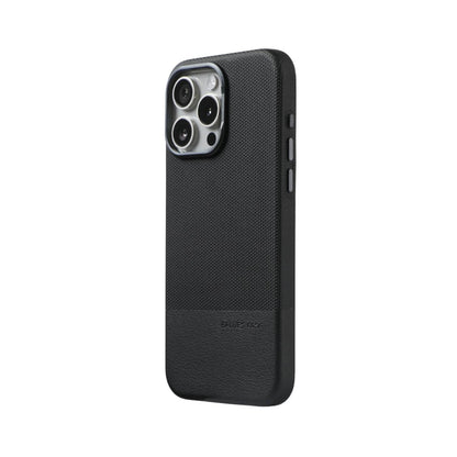 iPhone 16 Series Luxury Duo Tone Leather Case 