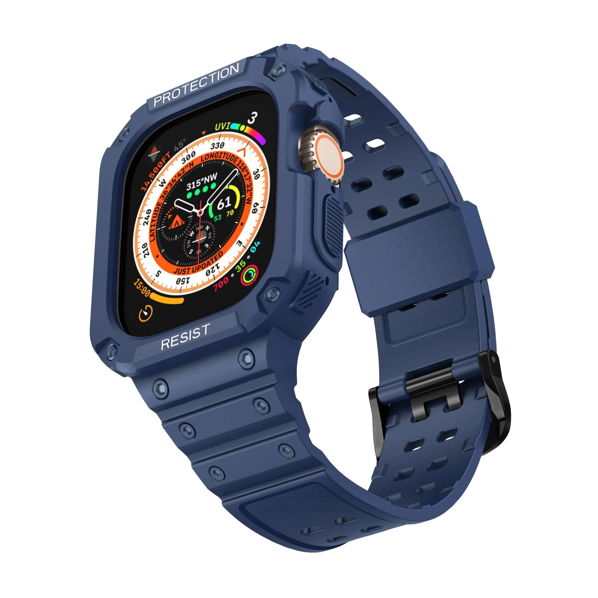 G-Shock Style Case and Strap for Apple Watch Ultra 2