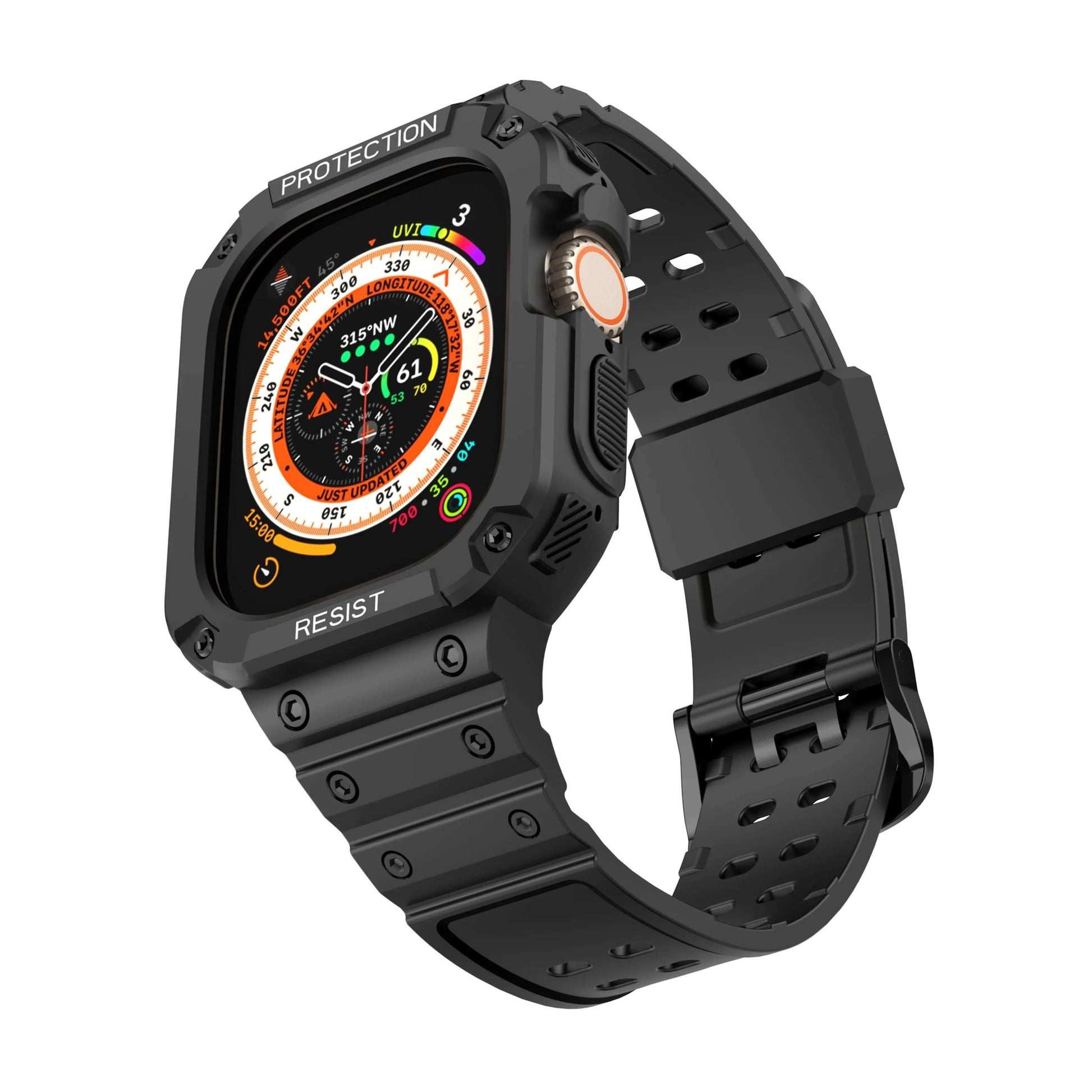 G-Shock Style Case and Strap for Apple Watch Ultra 2