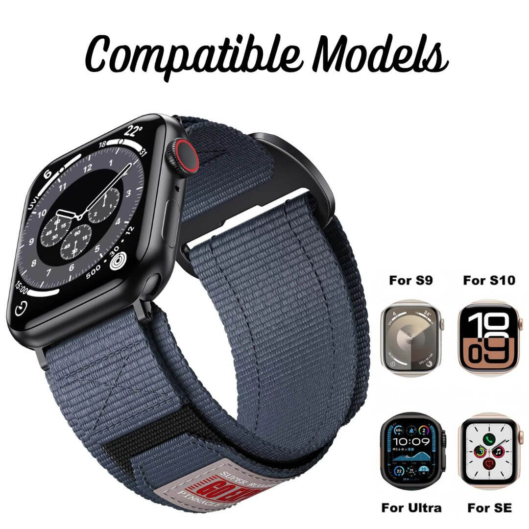 Gear Series Nylon Sports Band For Apple Watch Ultra 2 and Series 10