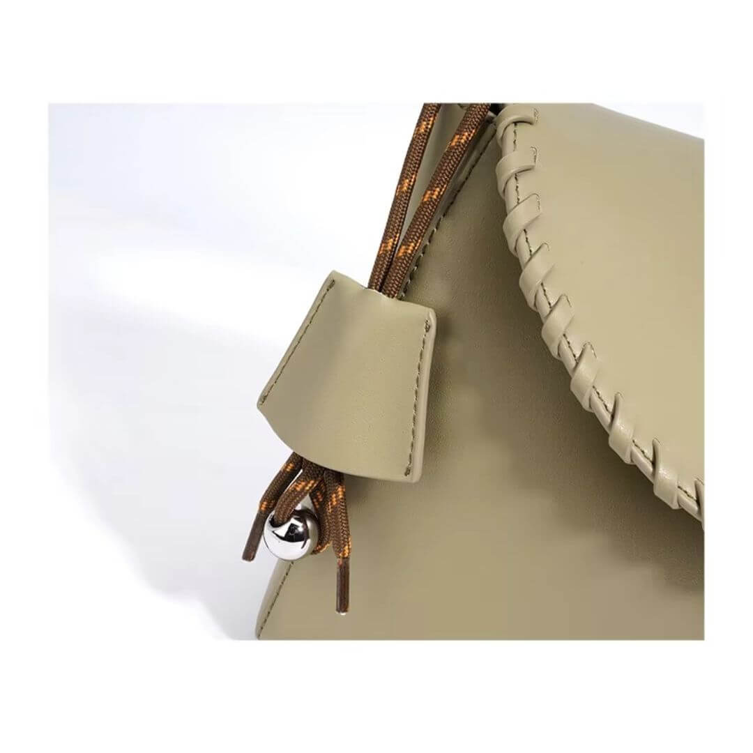 Genuine Leather Designer Style Shoulder Handbag