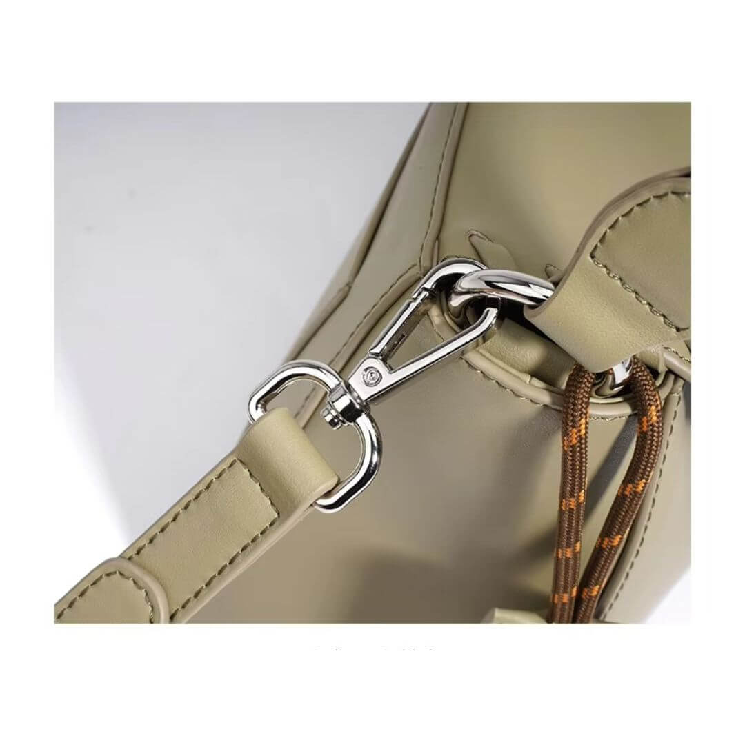Genuine Leather Designer Style Shoulder Handbag