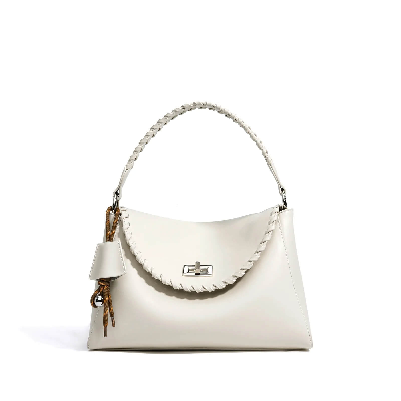 Genuine Leather Designer Style Shoulder Handbag