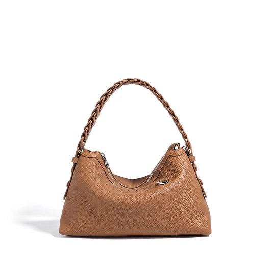 Genuine Leather Retro Style Hobo Bag - Pejayz