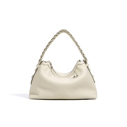 Genuine Leather Retro Style Hobo Bag