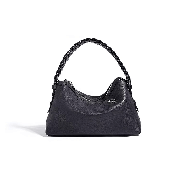 Genuine Leather Retro Style Hobo Bag