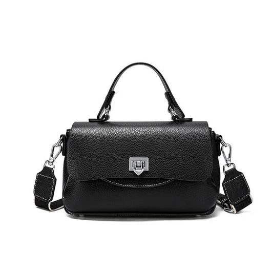 Genuine Leather Top Handle Satchel Handbag for Women - Pejayz