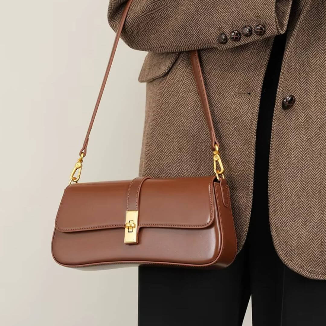 Women's Underarm Baguette Bags - Genuine Leather | Pejayz UK