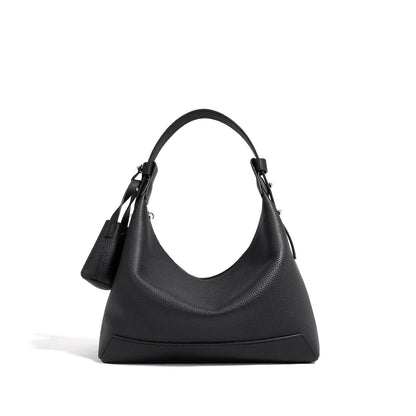 Genuine Leather Kite Crossbody Shoulder Bag With Small Wallet