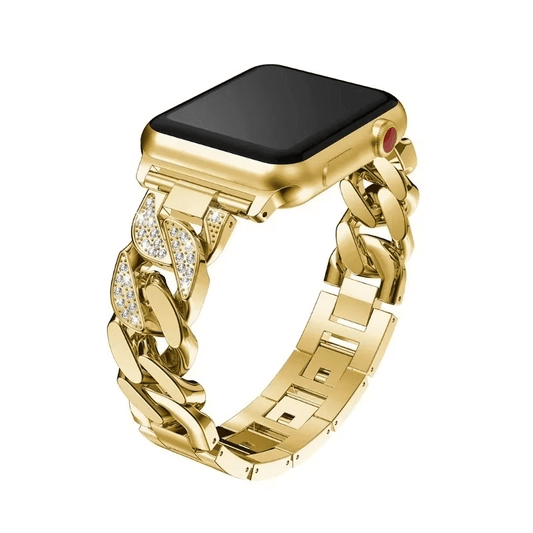 Gold Metal Apple Watch Strap For Women - Pejayz